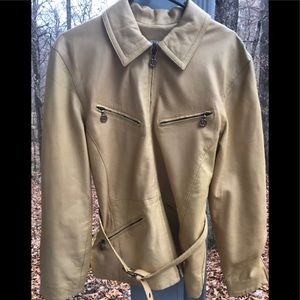 bagatelle women’s leather jacket. Sz medium